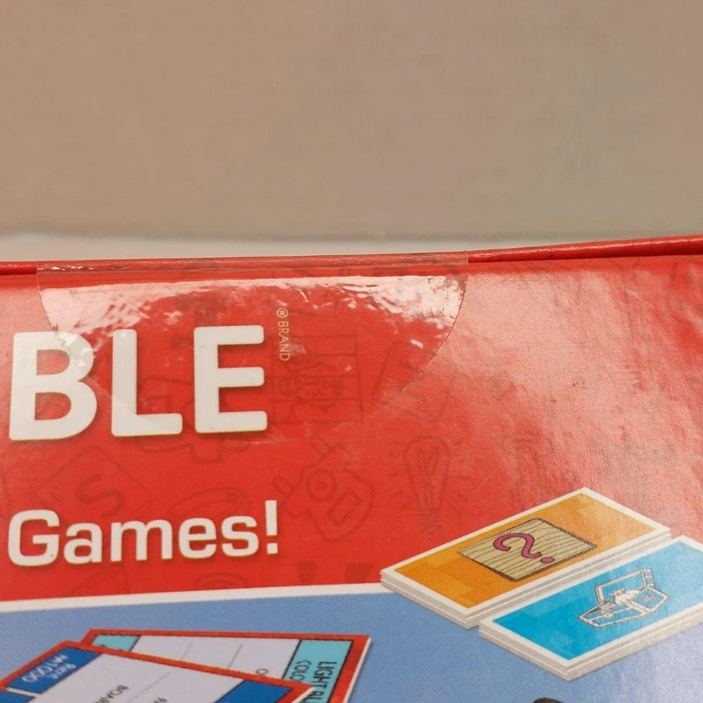 Monopoly Scrabble Board Game Mash-Up Winning Moves Hasbro 2023 NEW SEALED